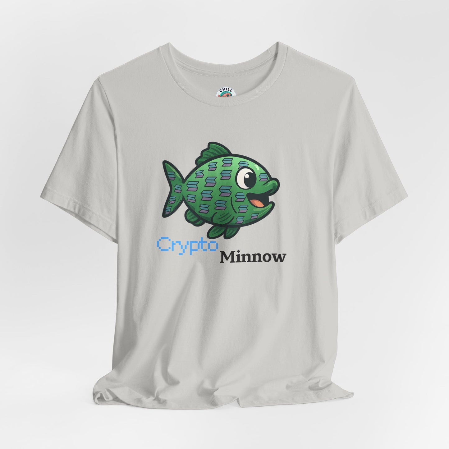 Crypto Shirt | Solly the Crypto Minnow | Hodl on to one of these !