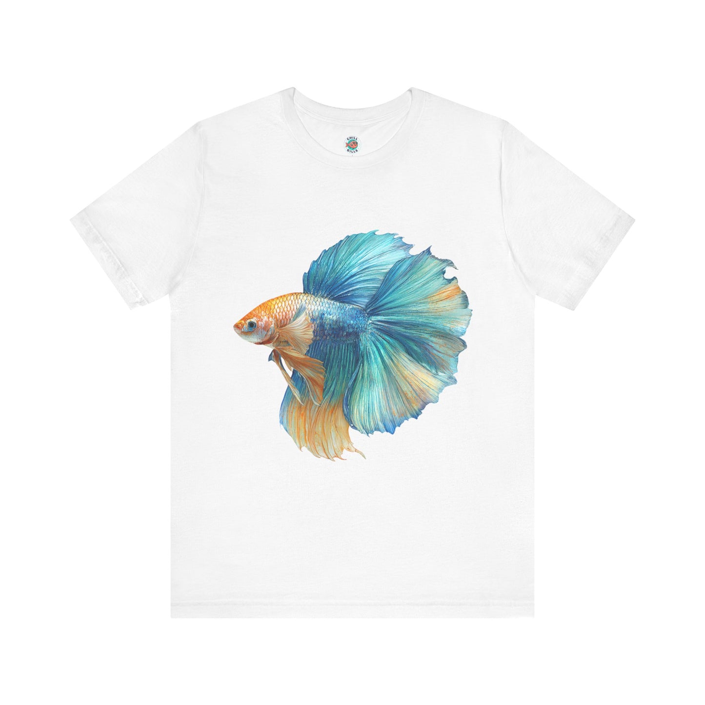 Chill Fish Graphic tees | Picture Perfect & Popping | In the blue corner..