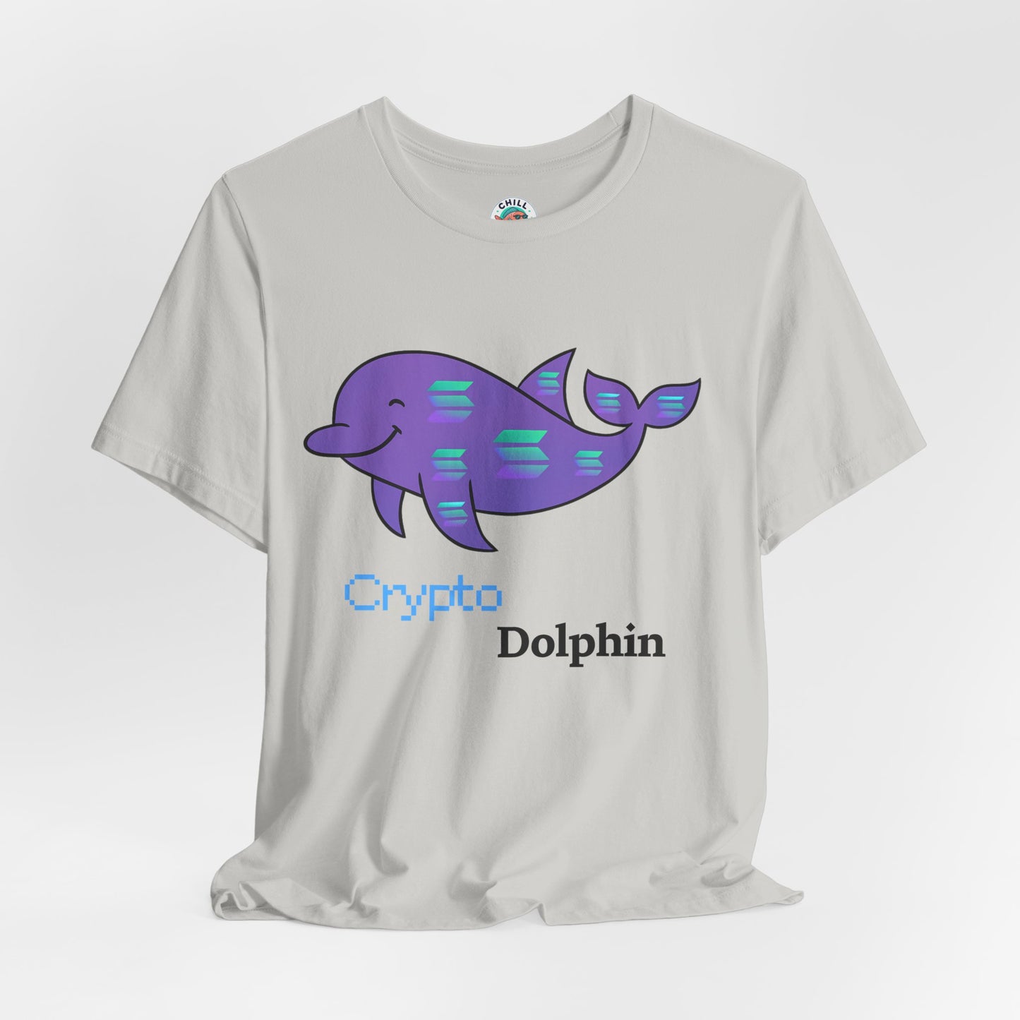 Crypto Shirt | Solly the Crypto Dolphin | Hodl on to one of these !