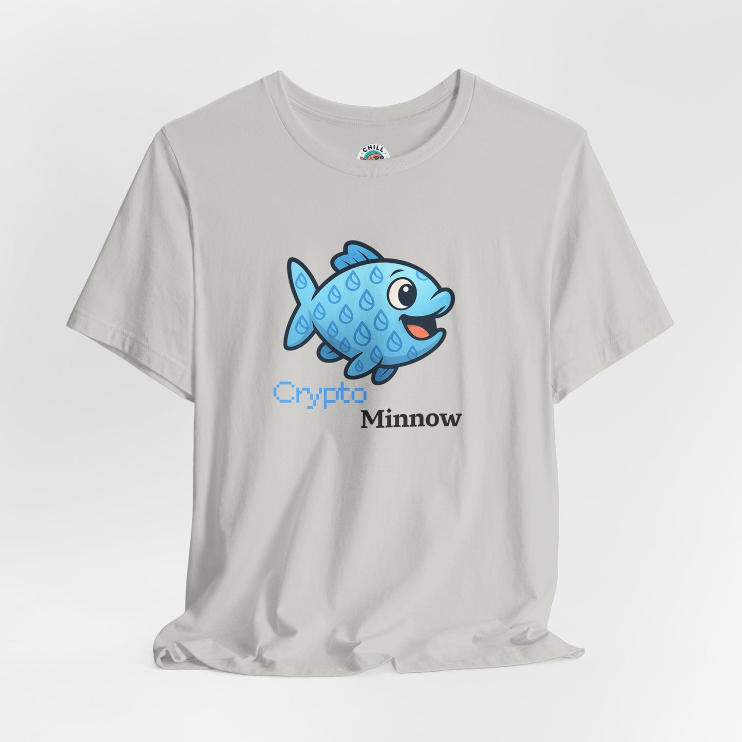 Crypto Shirt | Suizy the Crypto Minnow | Hodl on to one of these !