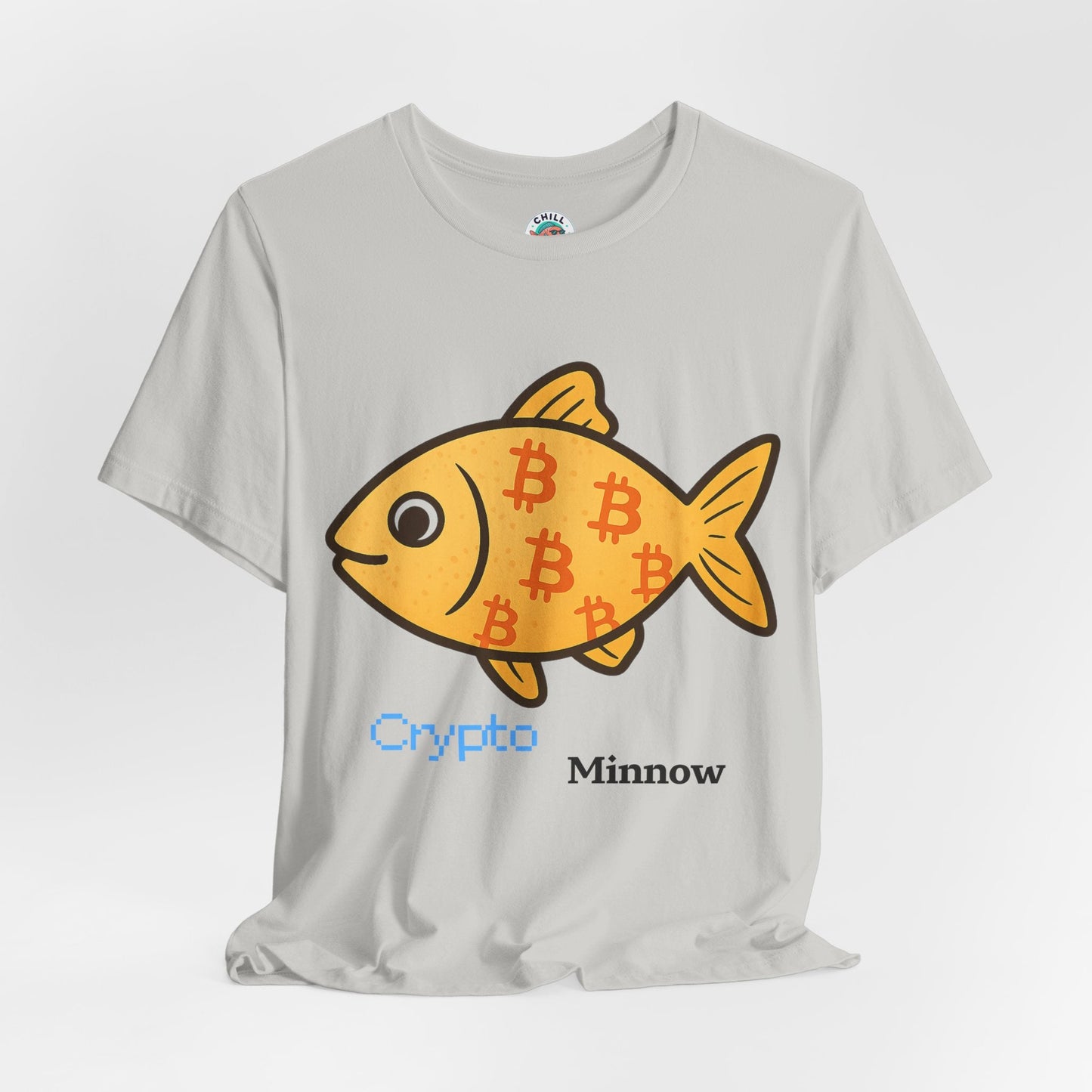 Crypto Shirt | Bitzi the Crypto Minnow | Hodl on to one of these !