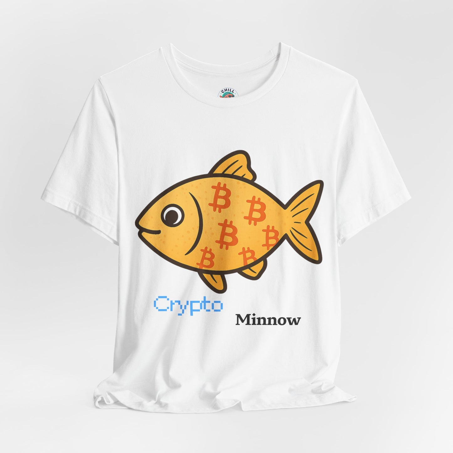 Crypto Shirt | Bitzi the Crypto Minnow | Hodl on to one of these !