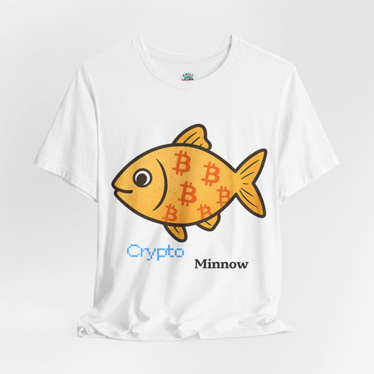 Crypto Shirt | Bitzi the Crypto Minnow | Hodl on to one of these !