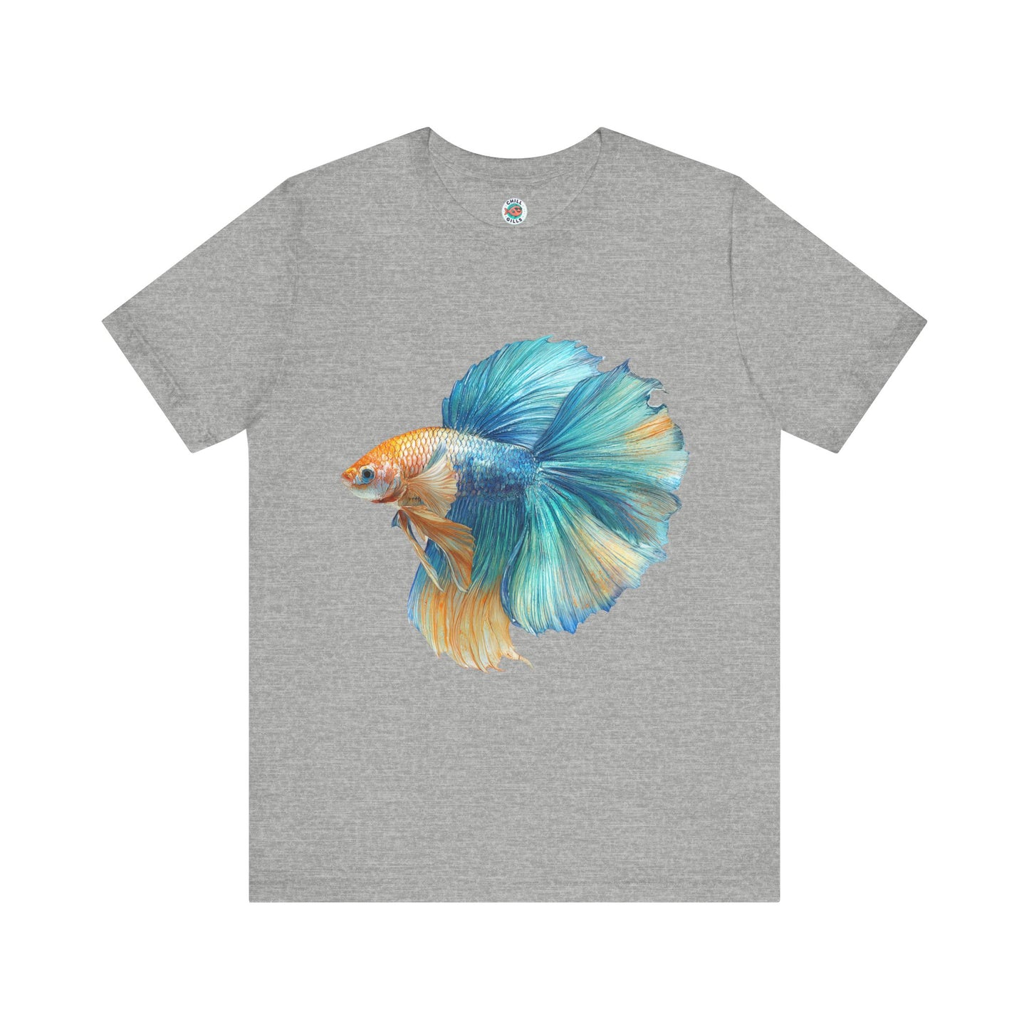 Chill Fish Graphic tees | Picture Perfect & Popping | In the blue corner..