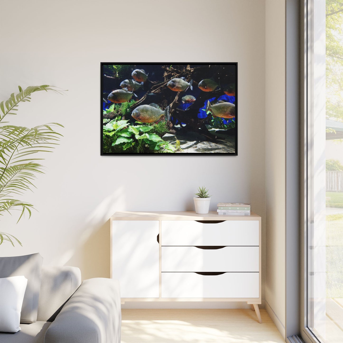 Fish Scene | Virtual Tank | Piranha River Scene