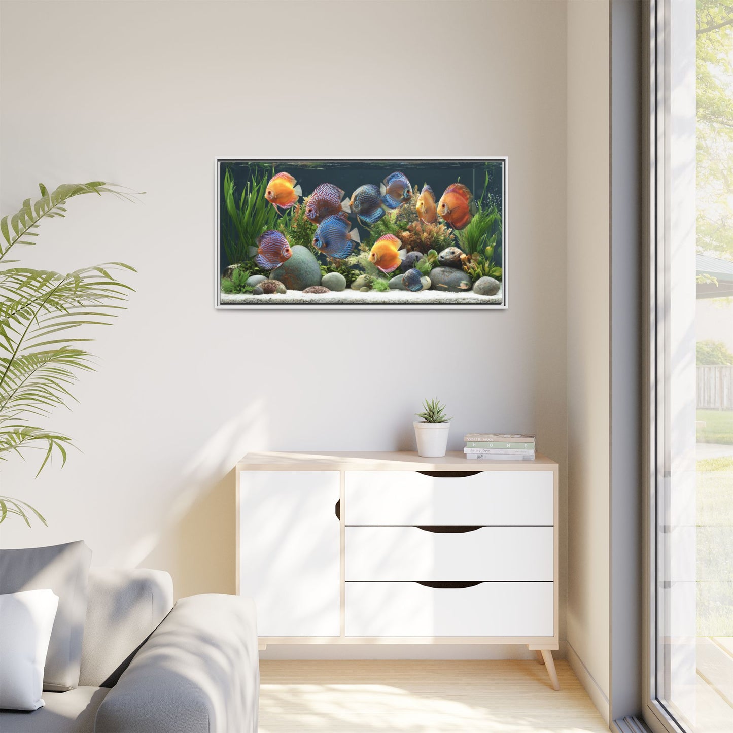 Fish Scene | Virtual Tank | Vibrant Discus