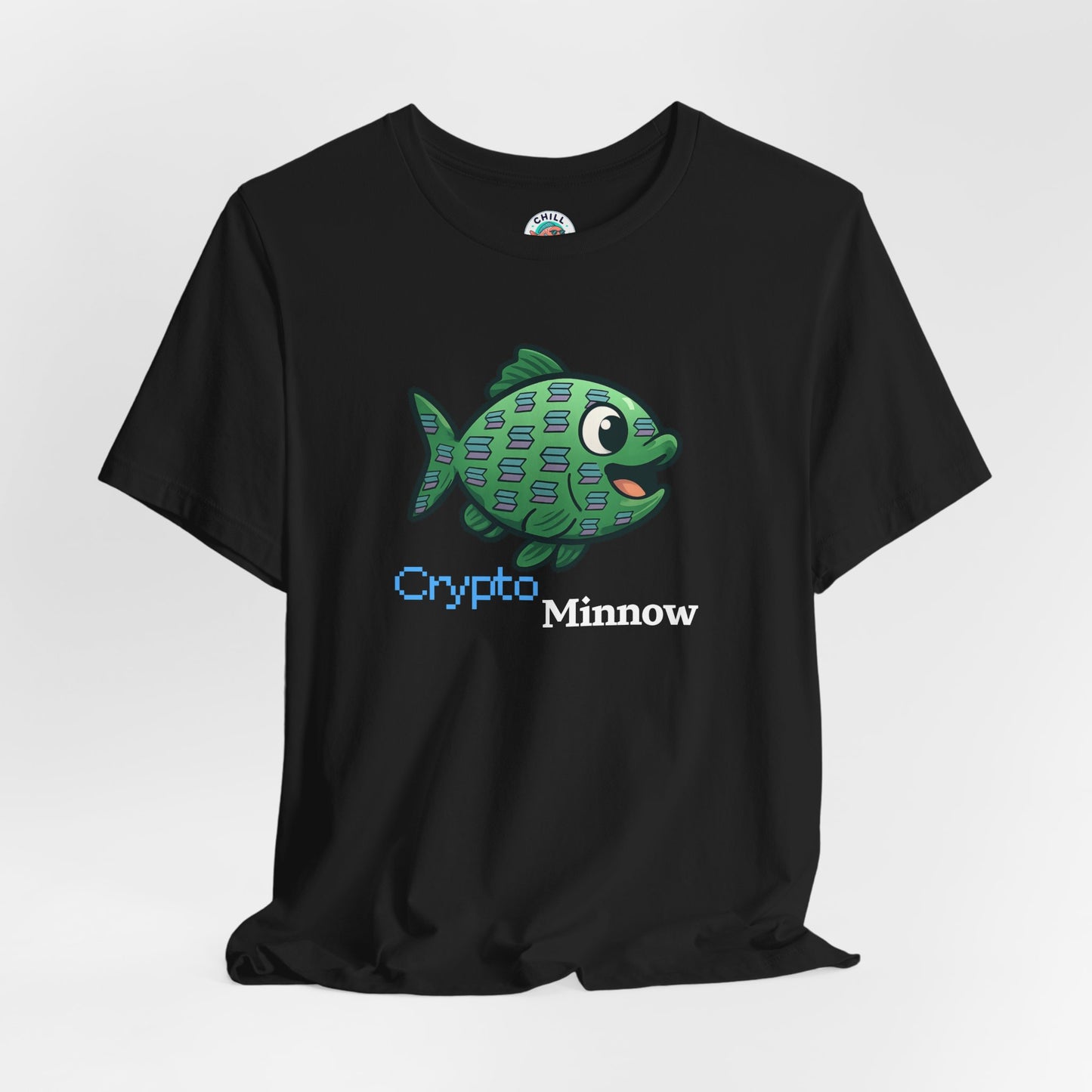 Crypto Shirt | Solly the Crypto Minnow | Hodl on to one of these !