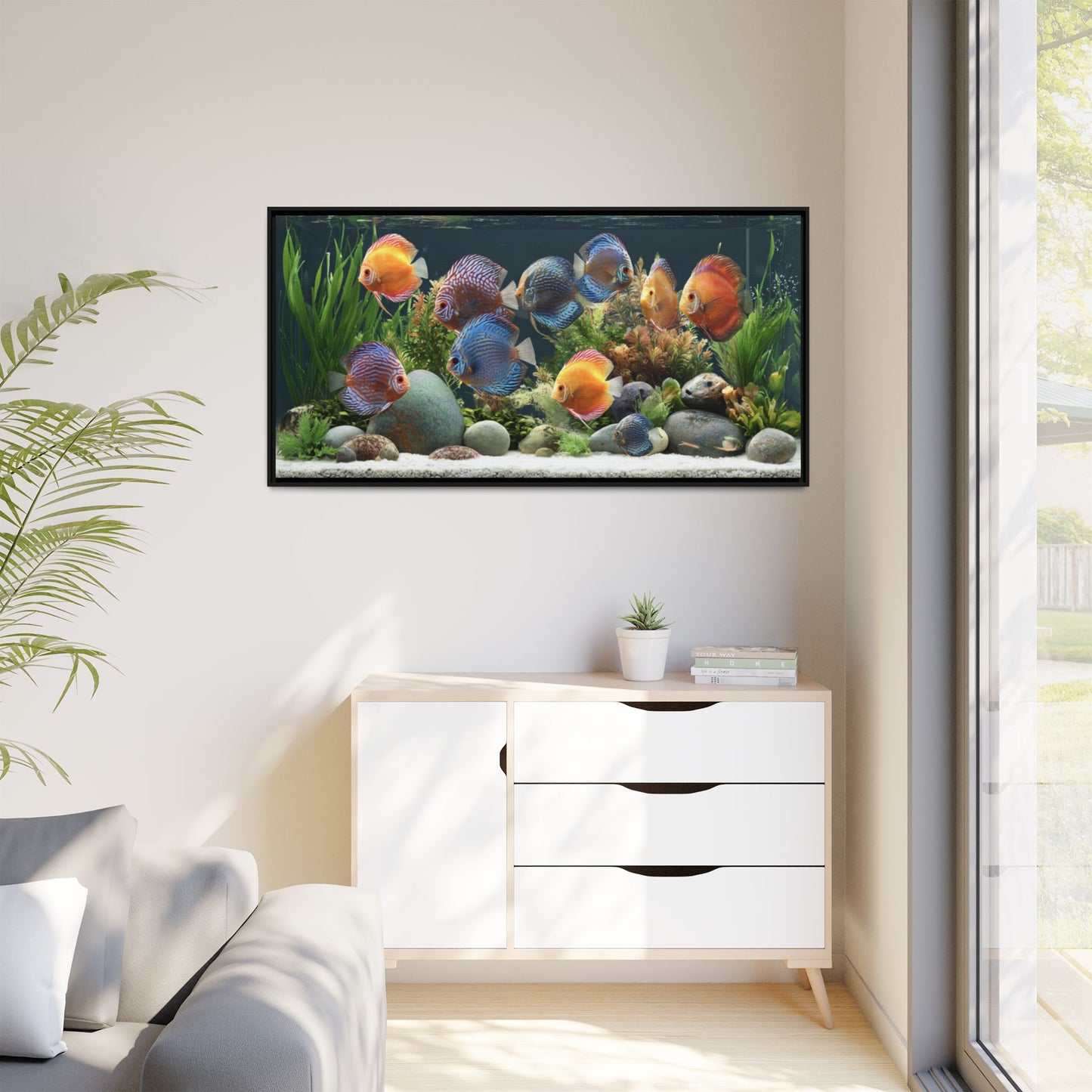 Fish Scene | Virtual Tank | Vibrant Discus