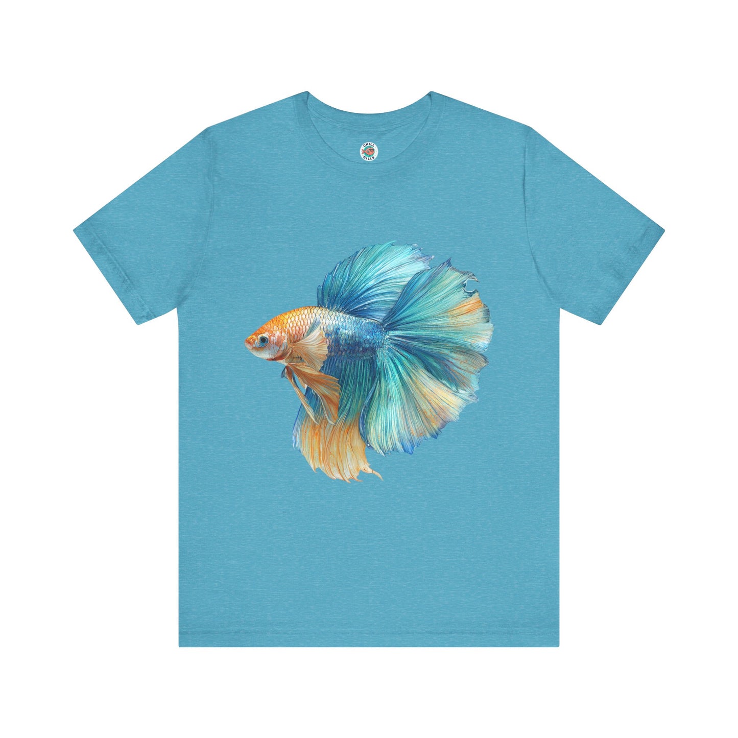 Chill Fish Graphic tees | Picture Perfect & Popping | In the blue corner..