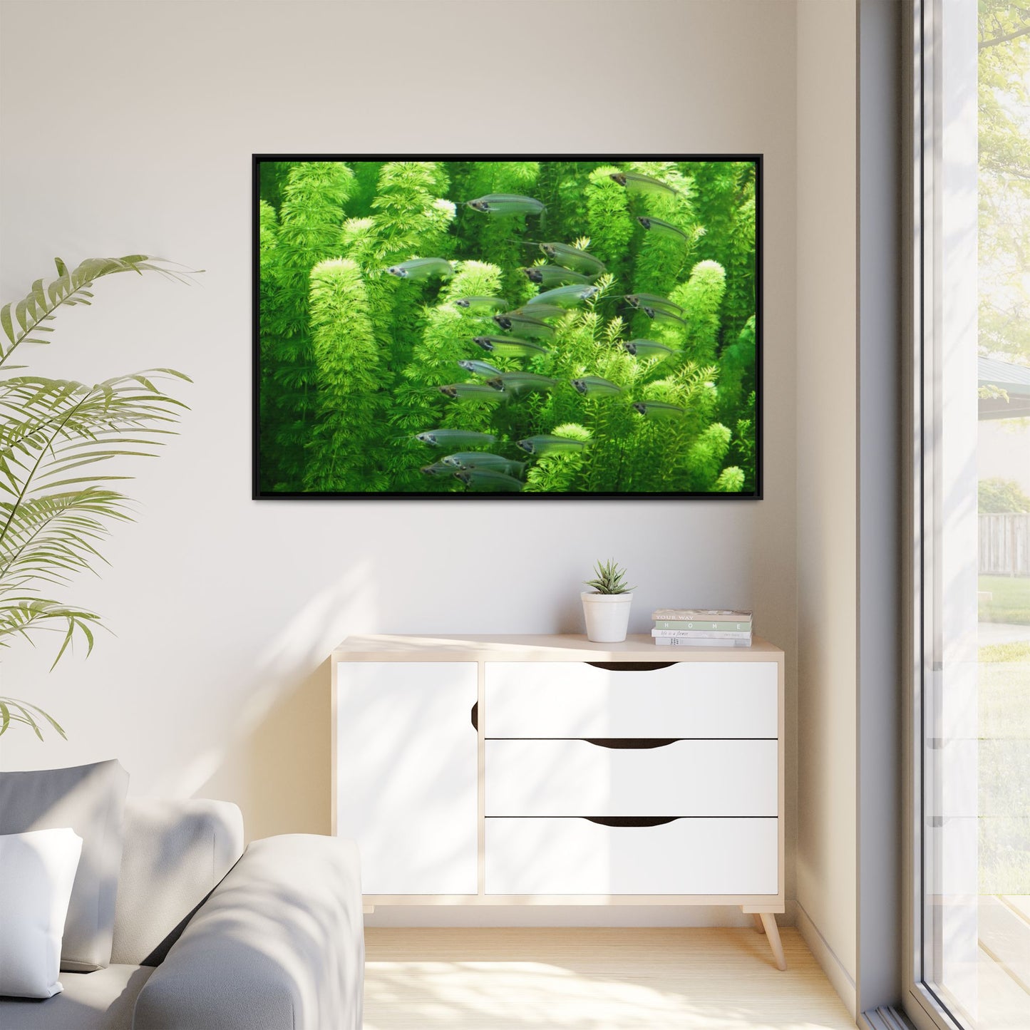 Fish Scene | Virtual Tank | Glass Cats in weed