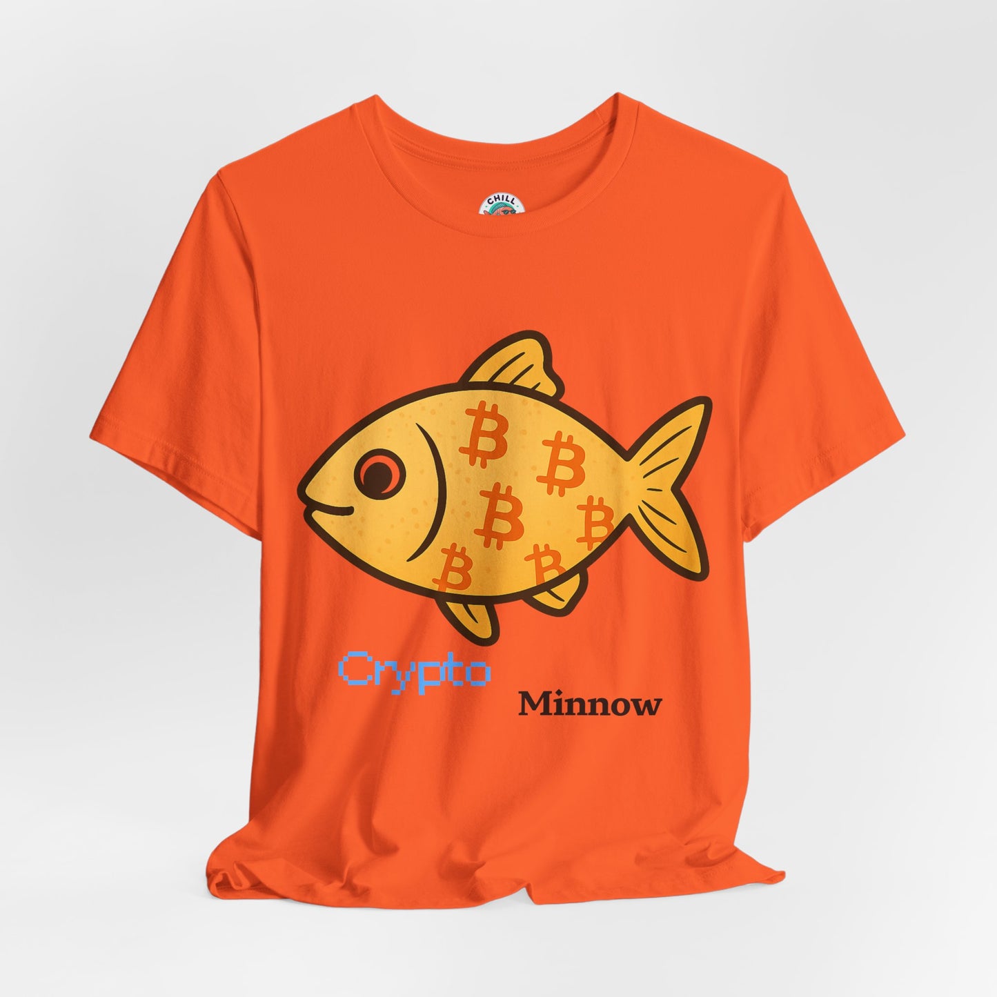 Crypto Shirt | Bitzi the Crypto Minnow | Hodl on to one of these !