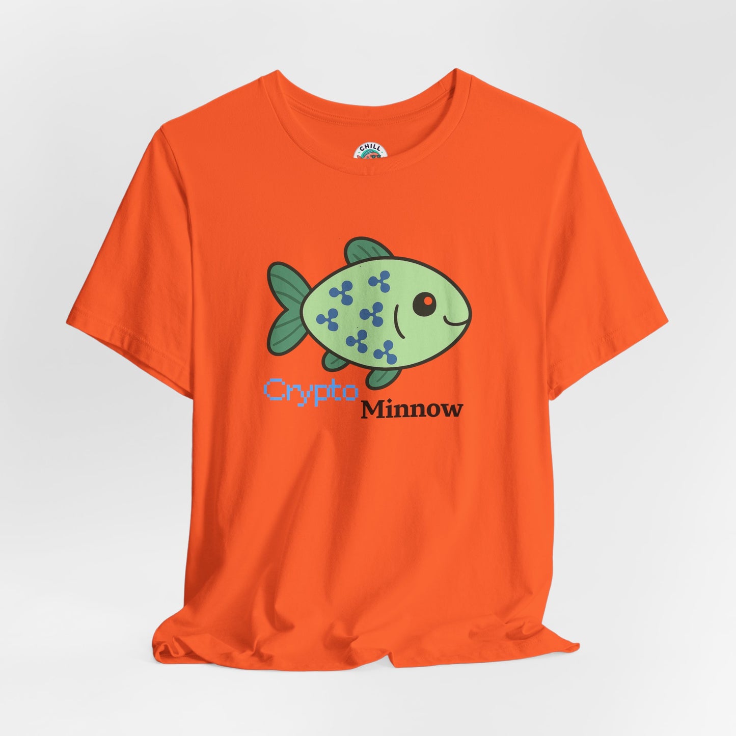 Crypto Shirt | Ripley the Crypto Minnow | Hodl on to one of these !