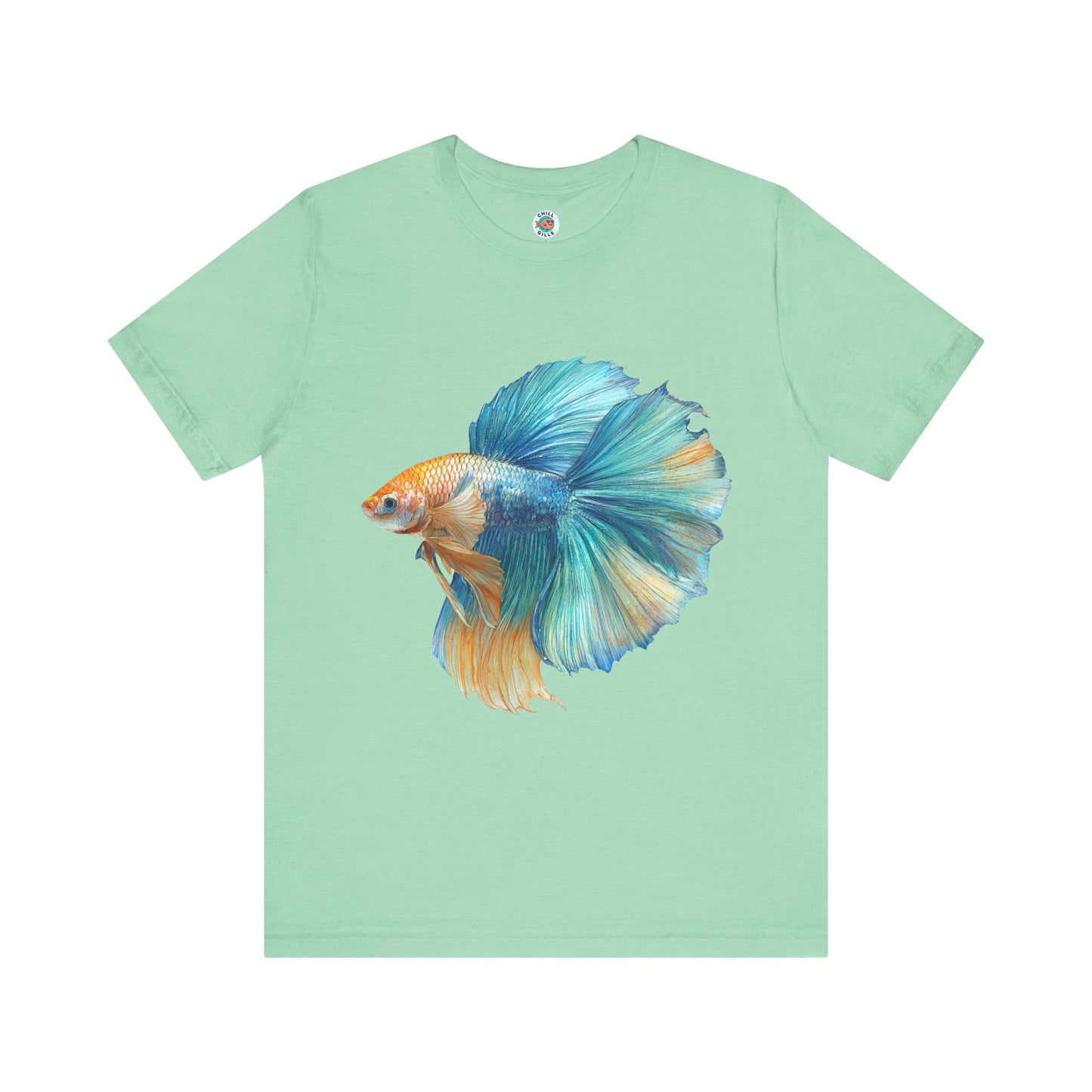 Chill Fish Graphic tees | Picture Perfect & Popping | In the blue corner..