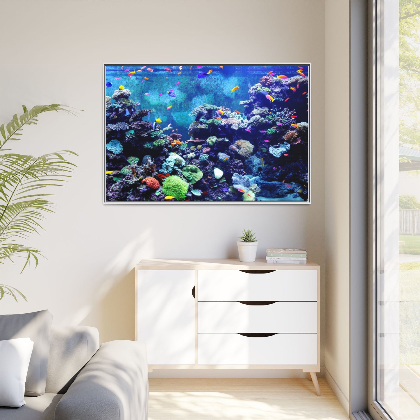 Fish Scene | Virtual Tank | Colorful Coral Reef Small fish