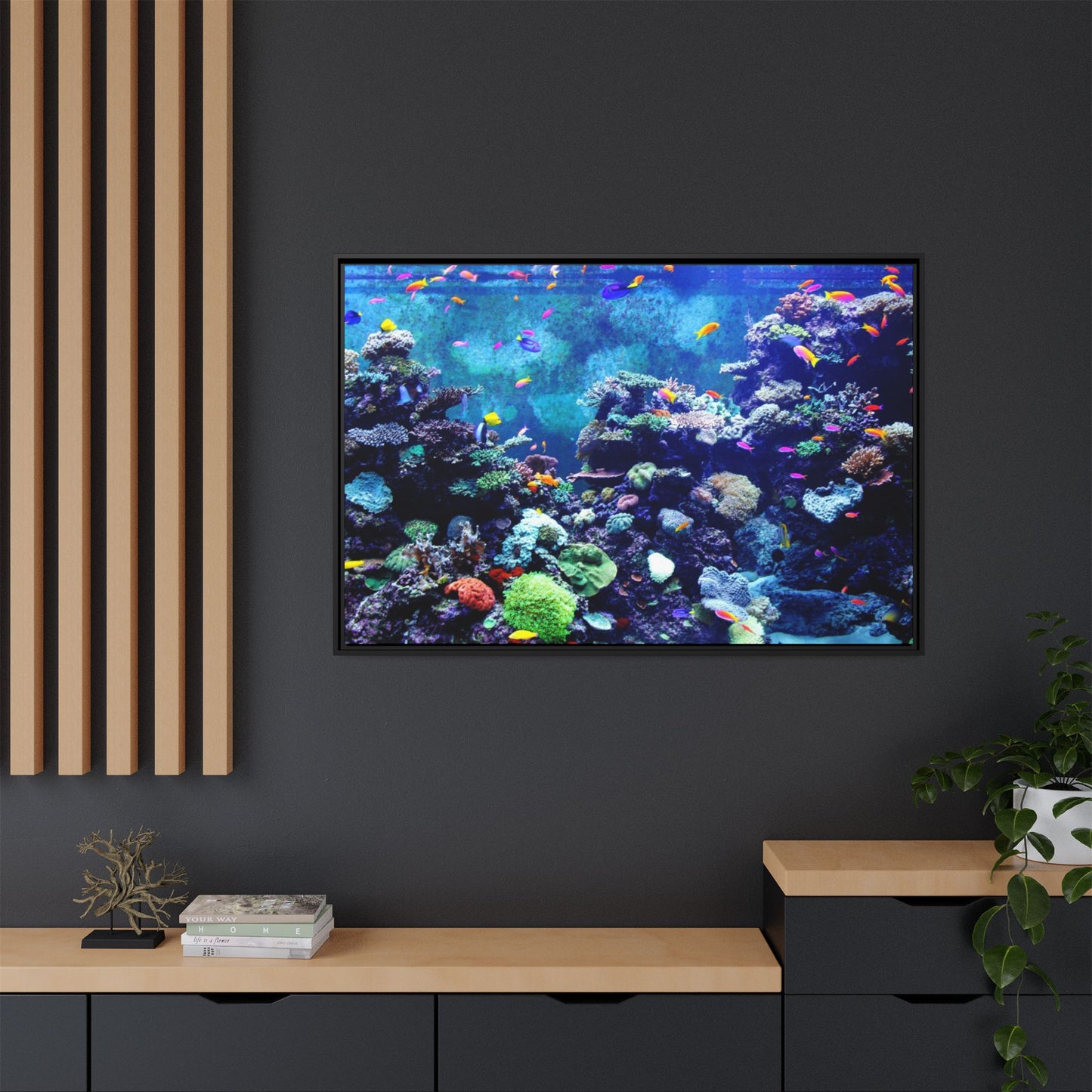Fish Scene | Virtual Tank | Colorful Coral Reef Small fish