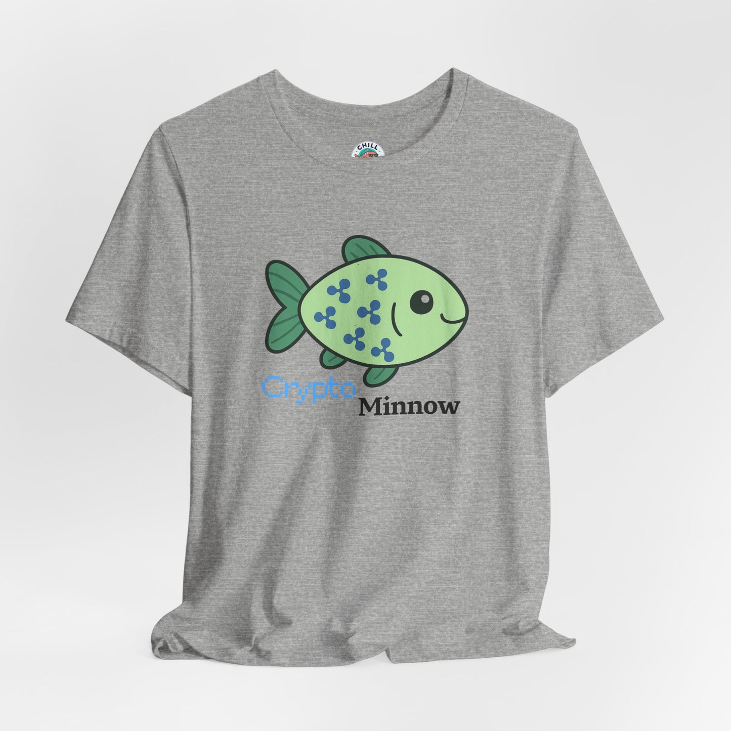 Crypto Shirt | Ripley the Crypto Minnow | Hodl on to one of these !