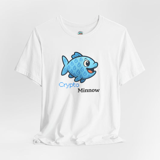 Crypto Shirt | Suizy the Crypto Minnow | Hodl on to one of these !