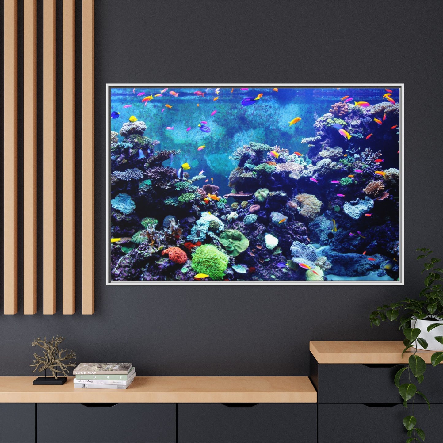 Fish Scene | Virtual Tank | Colorful Coral Reef Small fish