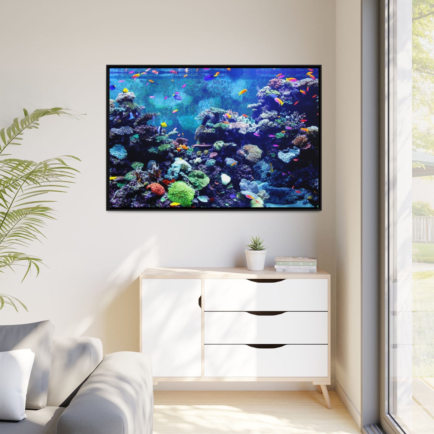 Fish Scene | Virtual Tank | Colorful Coral Reef Small fish