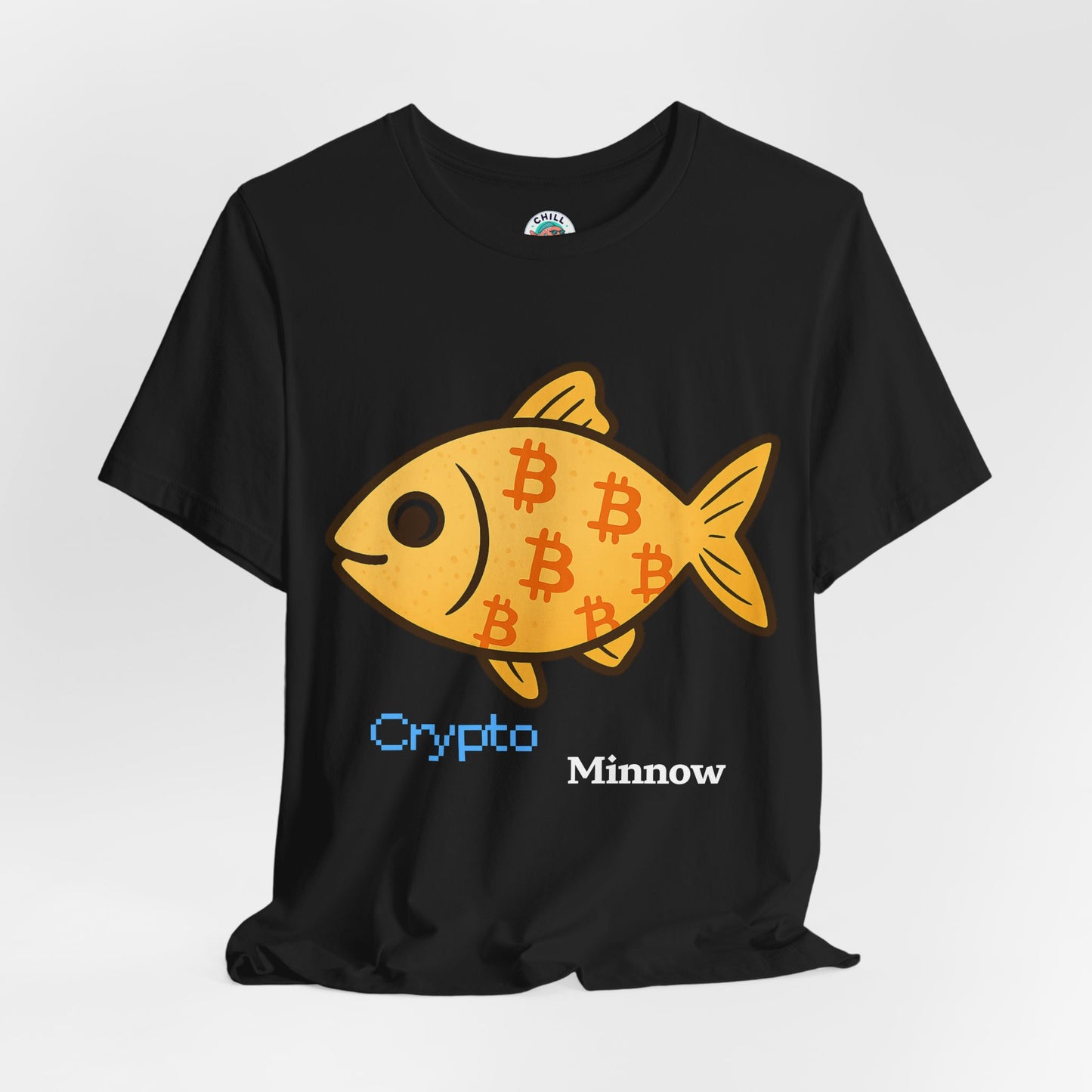 Crypto Shirt | Bitzi the Crypto Minnow | Hodl on to one of these !