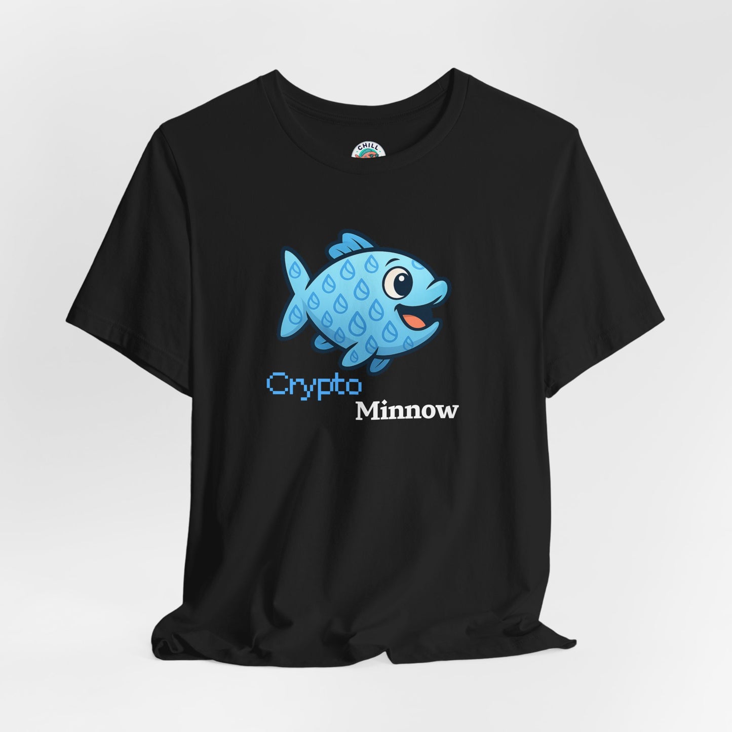 Crypto Shirt | Suizy the Crypto Minnow | Hodl on to one of these !