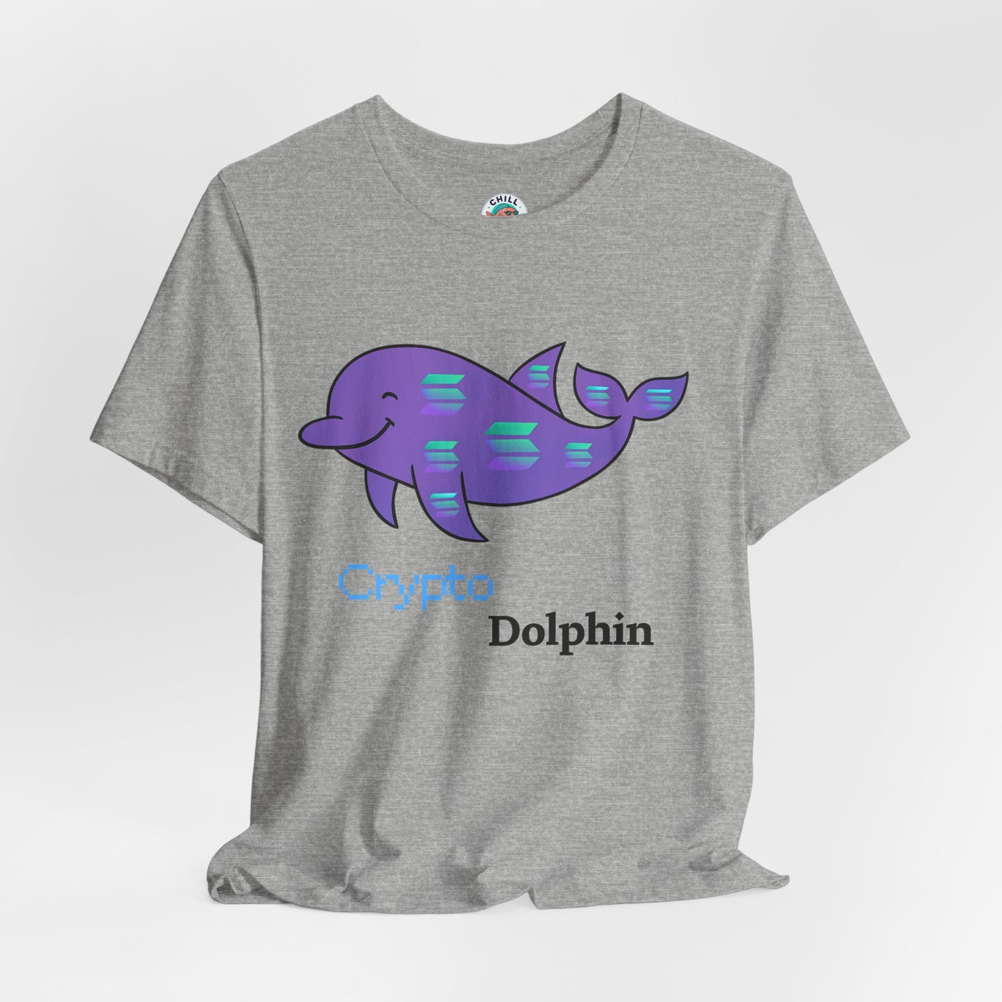 Crypto Shirt | Solly the Crypto Dolphin | Hodl on to one of these !