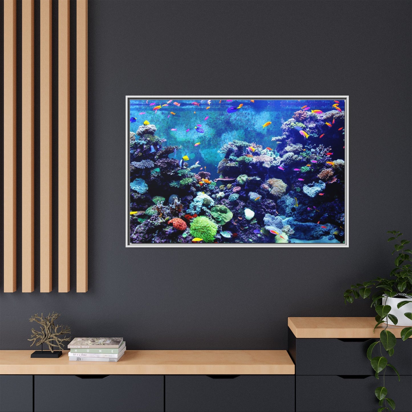 Fish Scene | Virtual Tank | Colorful Coral Reef Small fish