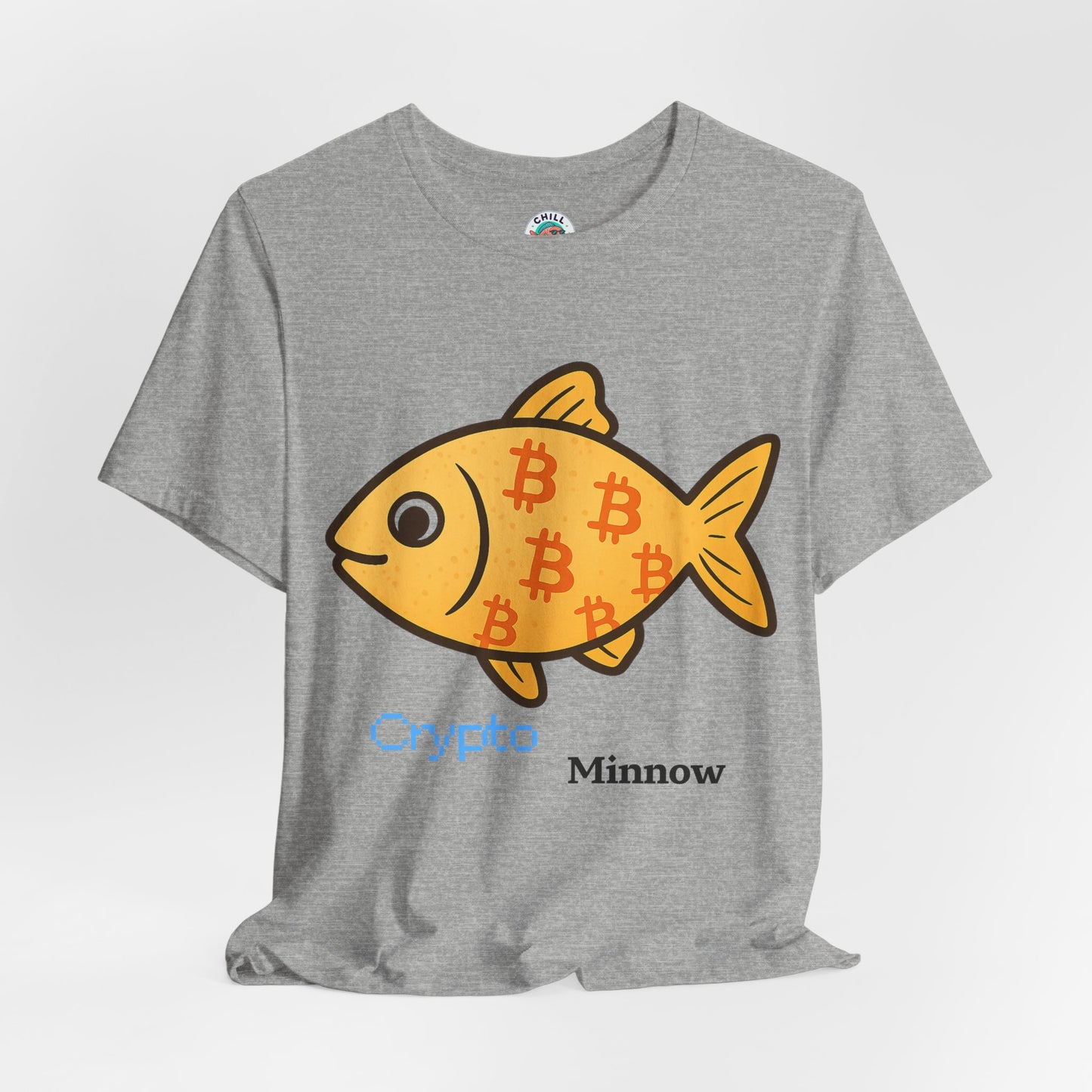 Crypto Shirt | Bitzi the Crypto Minnow | Hodl on to one of these !