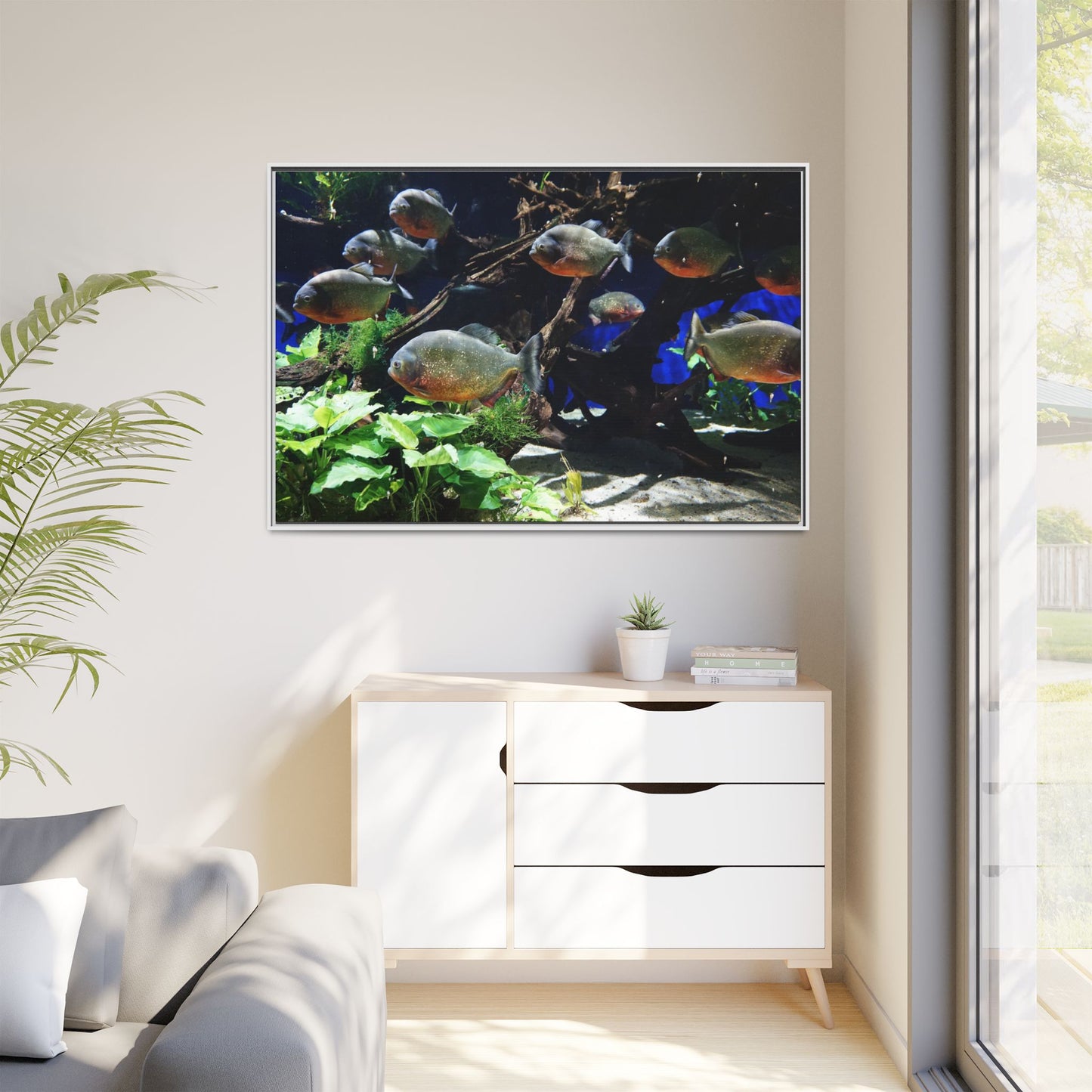 Fish Scene | Virtual Tank | Piranha River Scene