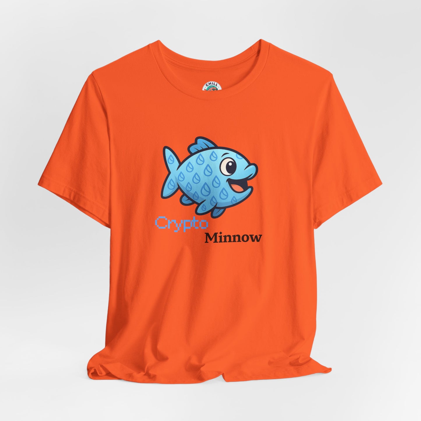 Crypto Shirt | Suizy the Crypto Minnow | Hodl on to one of these !