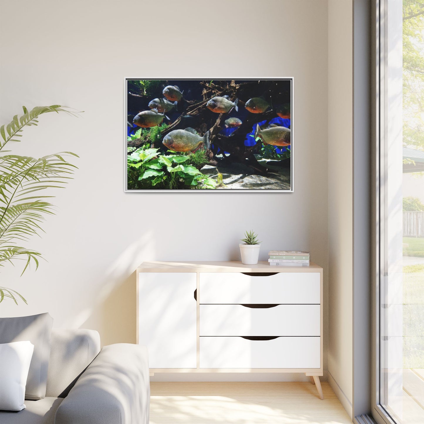 Fish Scene | Virtual Tank | Piranha River Scene