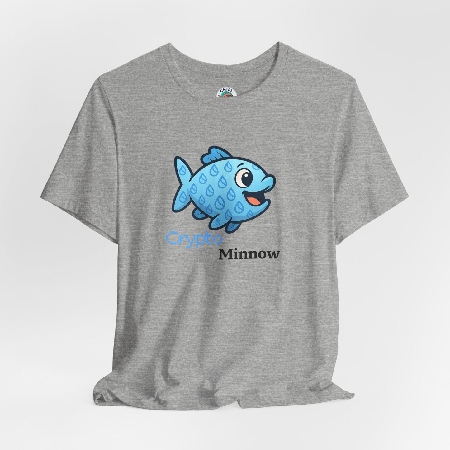Crypto Shirt | Suizy the Crypto Minnow | Hodl on to one of these !