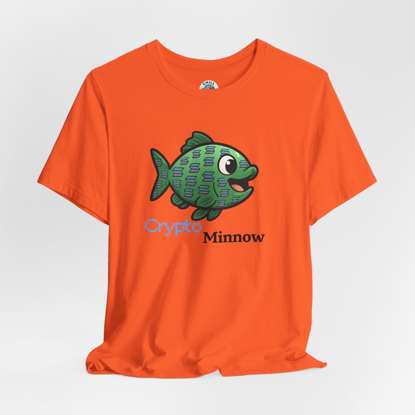 Crypto Shirt | Solly the Crypto Minnow | Hodl on to one of these !