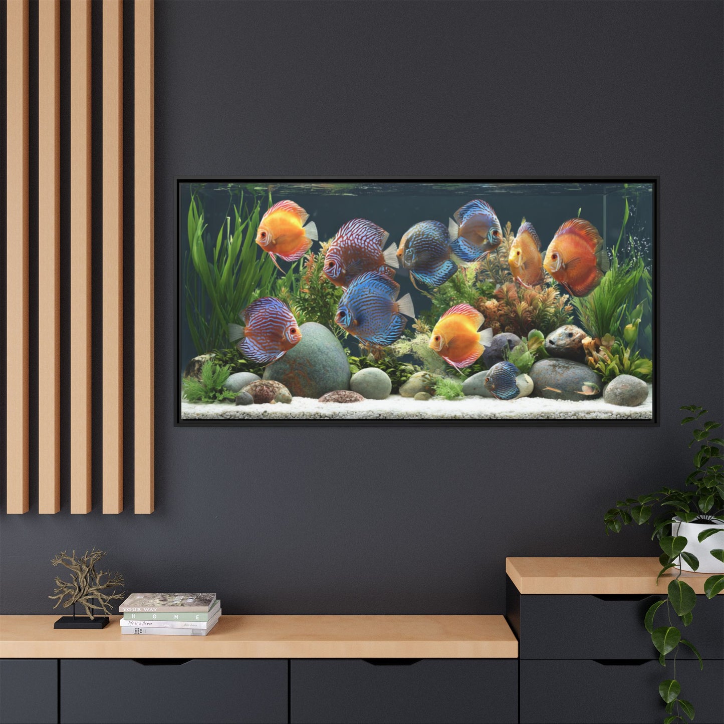 Fish Scene | Virtual Tank | Vibrant Discus