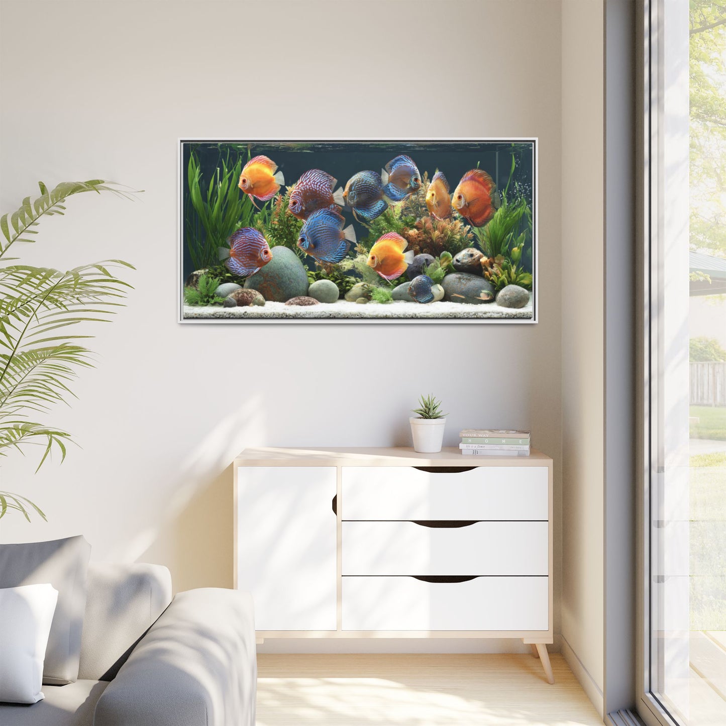 Fish Scene | Virtual Tank | Vibrant Discus