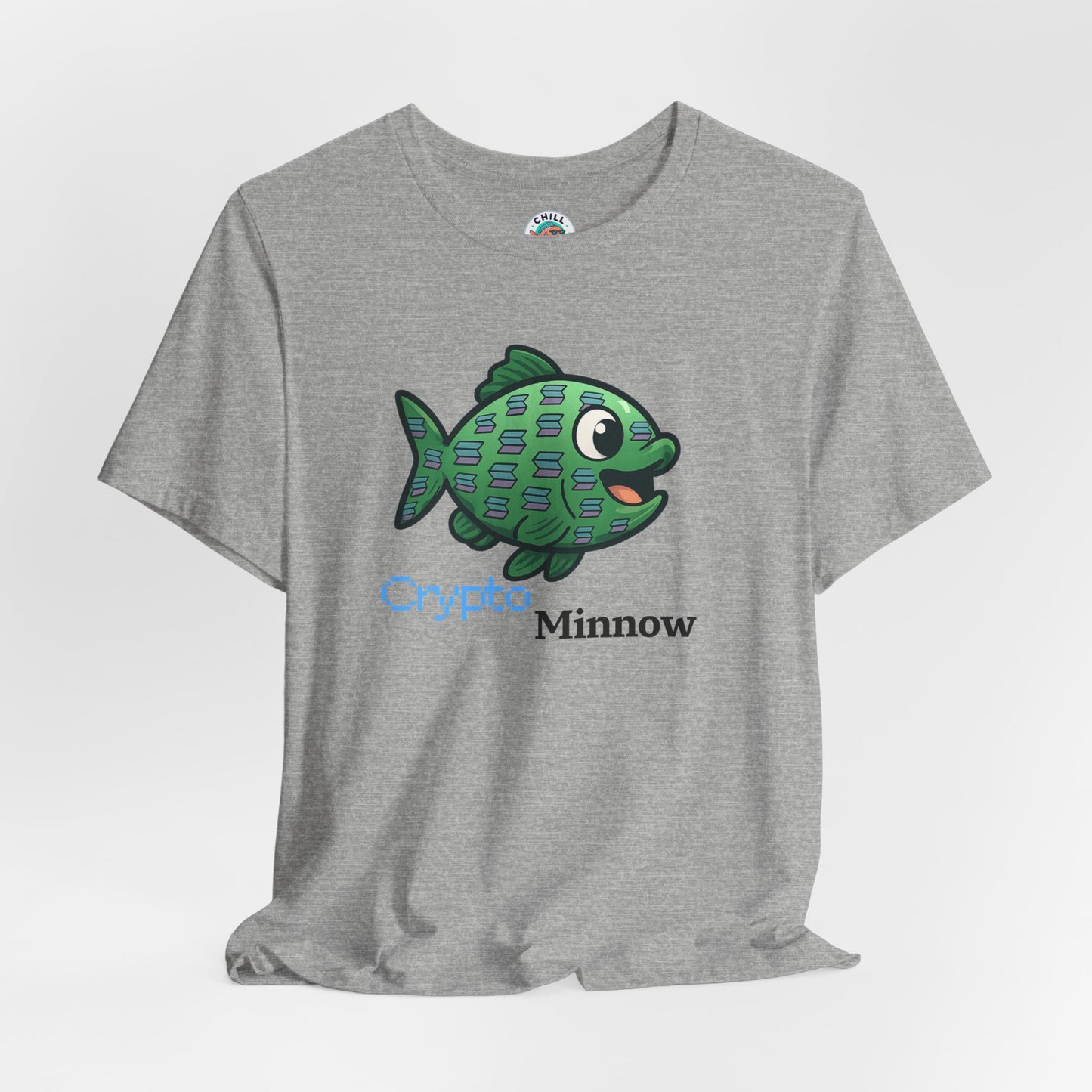 Crypto Shirt | Solly the Crypto Minnow | Hodl on to one of these !